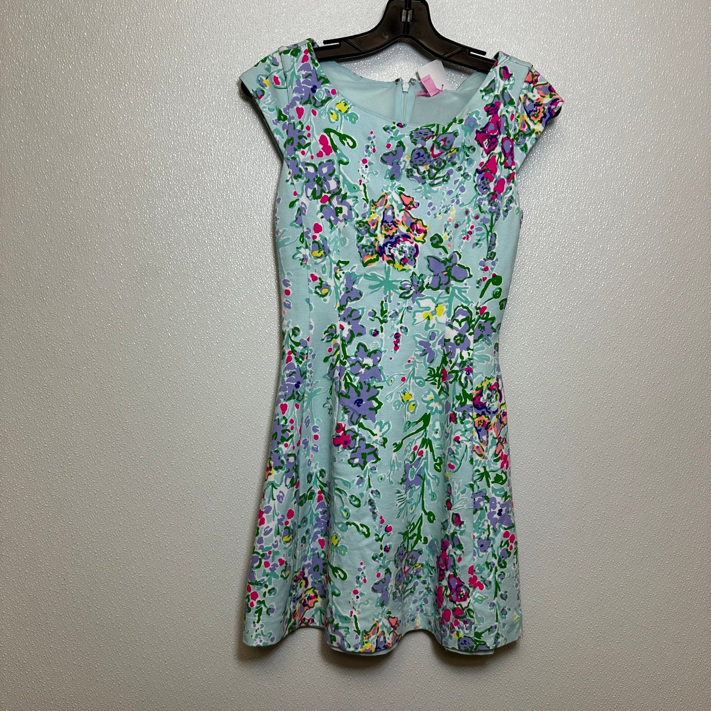 Aqua Dress Casual Short Lilly Pulitzer, Size Xs