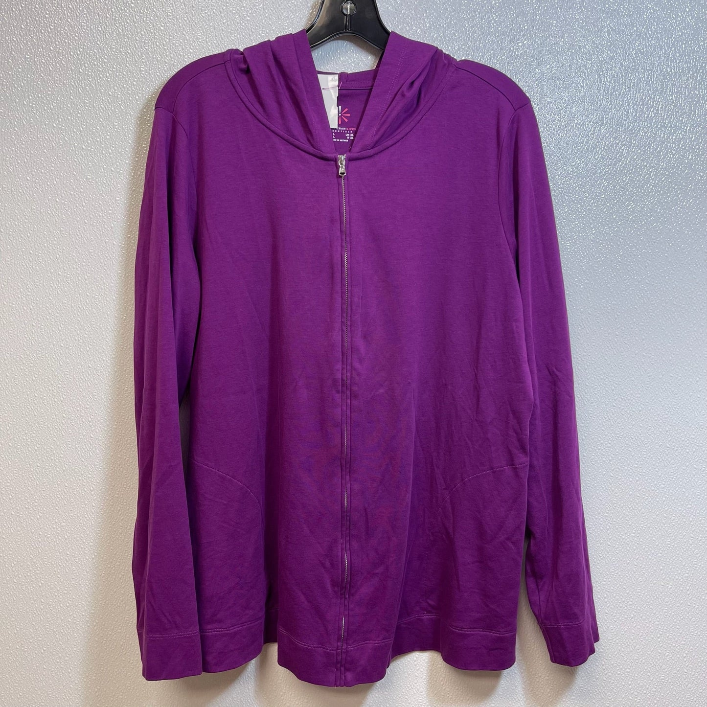 Jacket Other By Isaac Mizrahi Live Qvc In Purple, Size: L