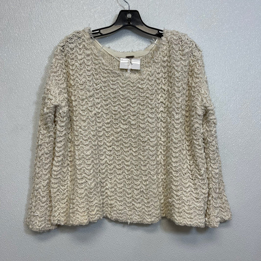 Sweater By Free People In Ivory, Size: Xs