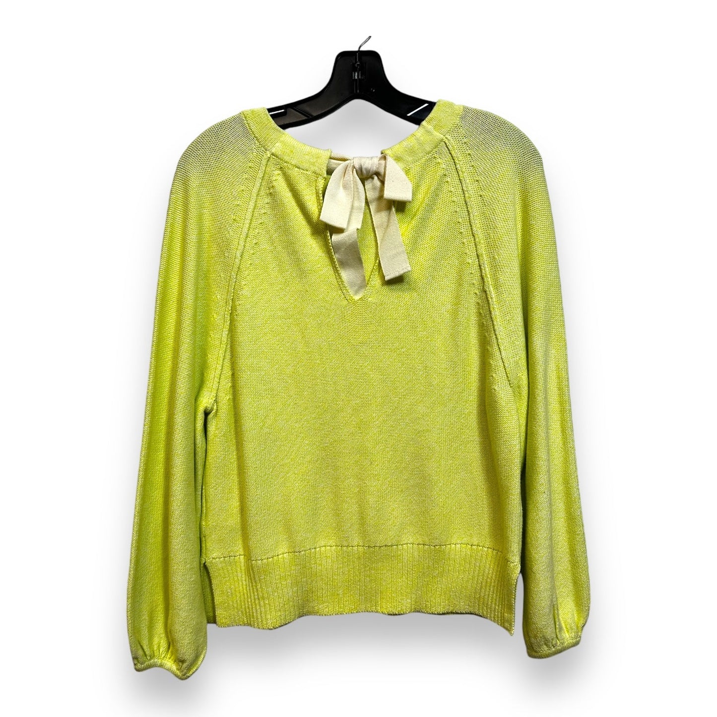 Sweater By Anthropologie In Yellow, Size: S