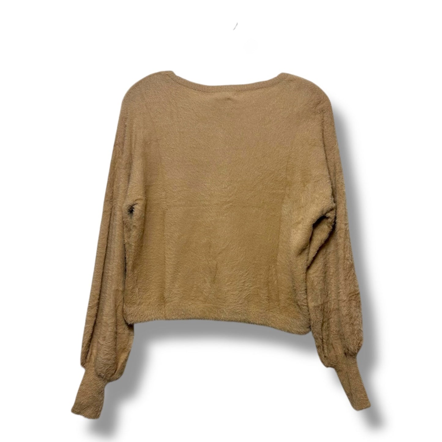 Sweater By Promesa In Tan, Size: S