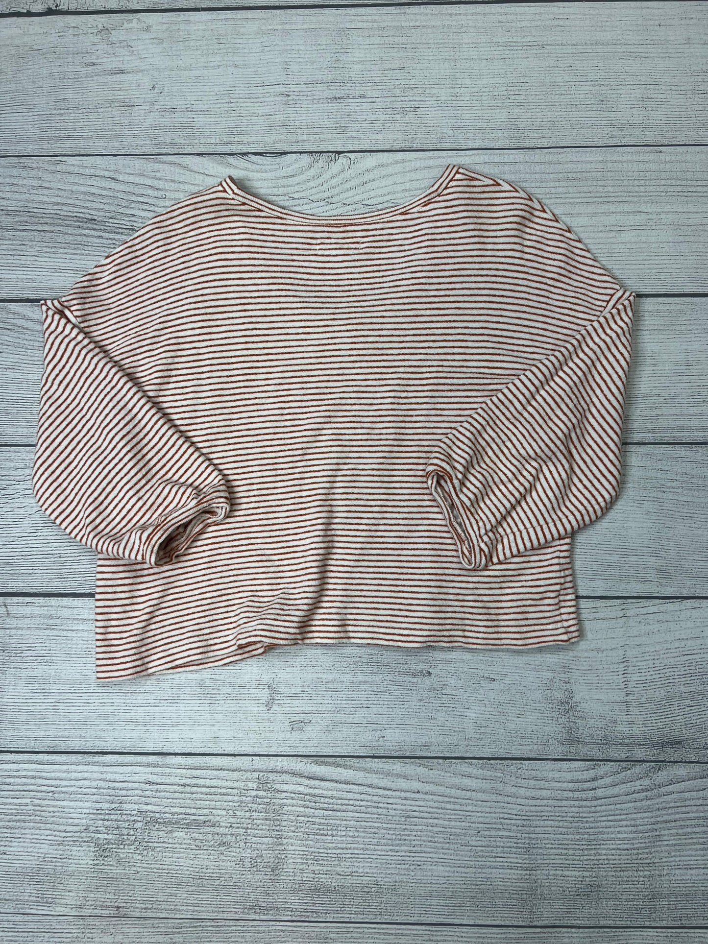 Top Long Sleeve By Madewell  Size: M