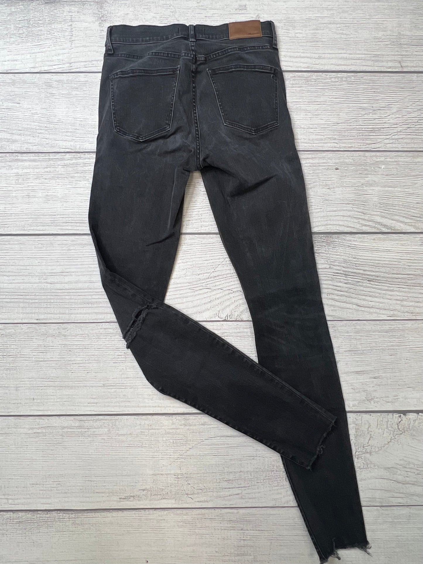 Black Denim Jeans Designer Madewell, Size 6long