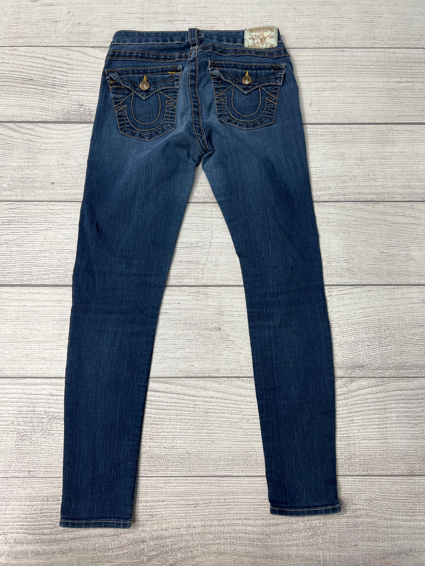 Jeans Designer By True Religion In Denim, Size: 8