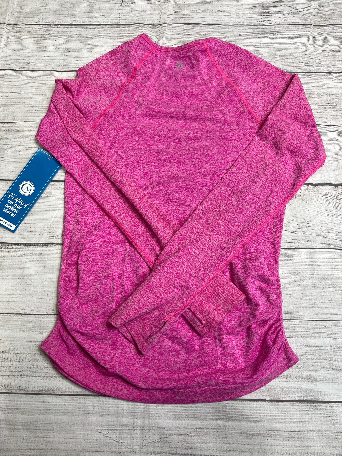 Athletic Top Long Sleeve Collar By Athleta  Size: S