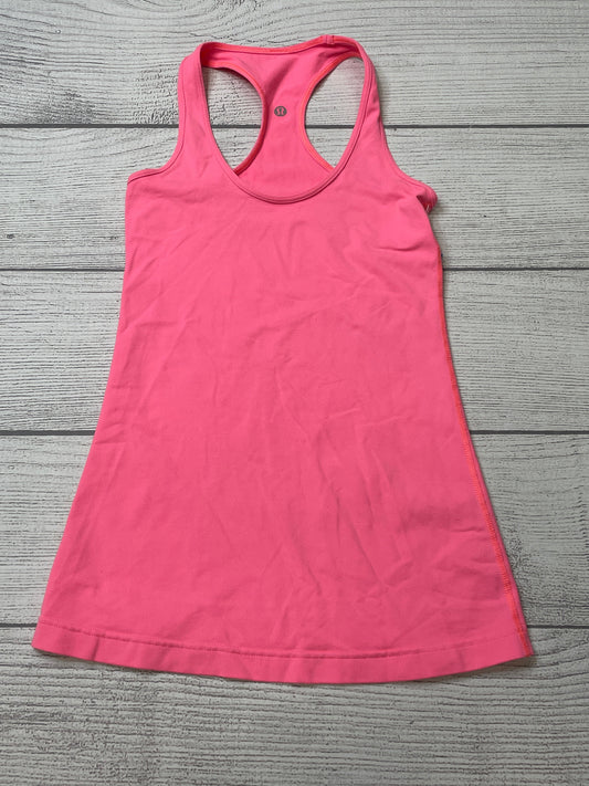 Pink Athletic Tank Top Lululemon, Size 6