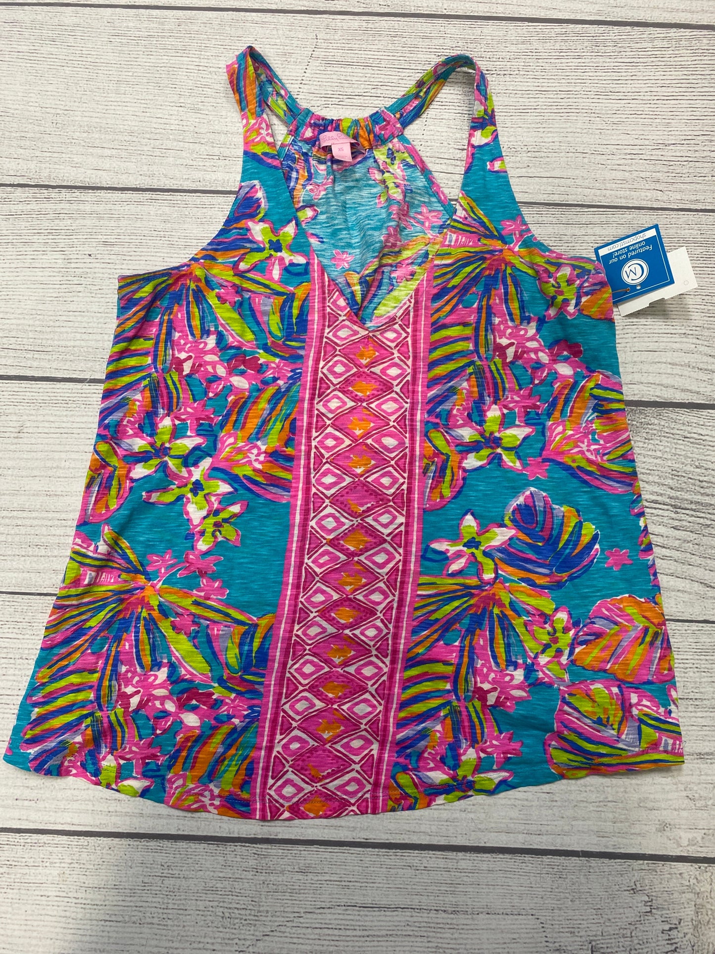 Multi-colored Top Sleeveless Lilly Pulitzer, Size Xs