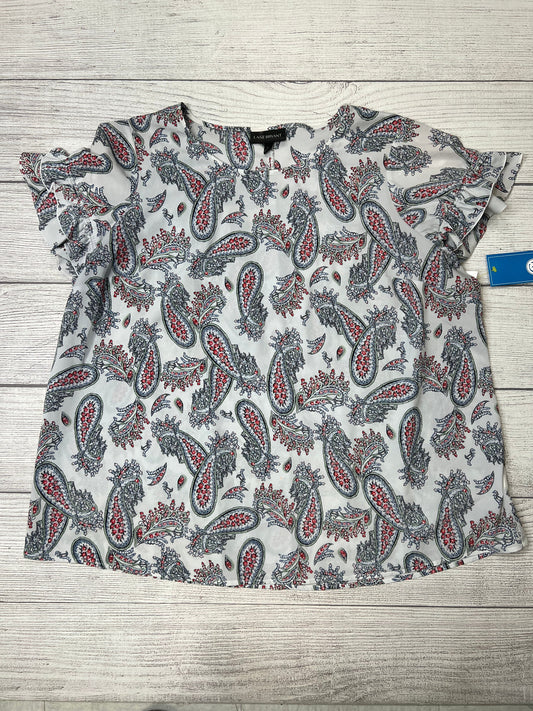 Print Top Short Sleeve Lane Bryant, Size 2x