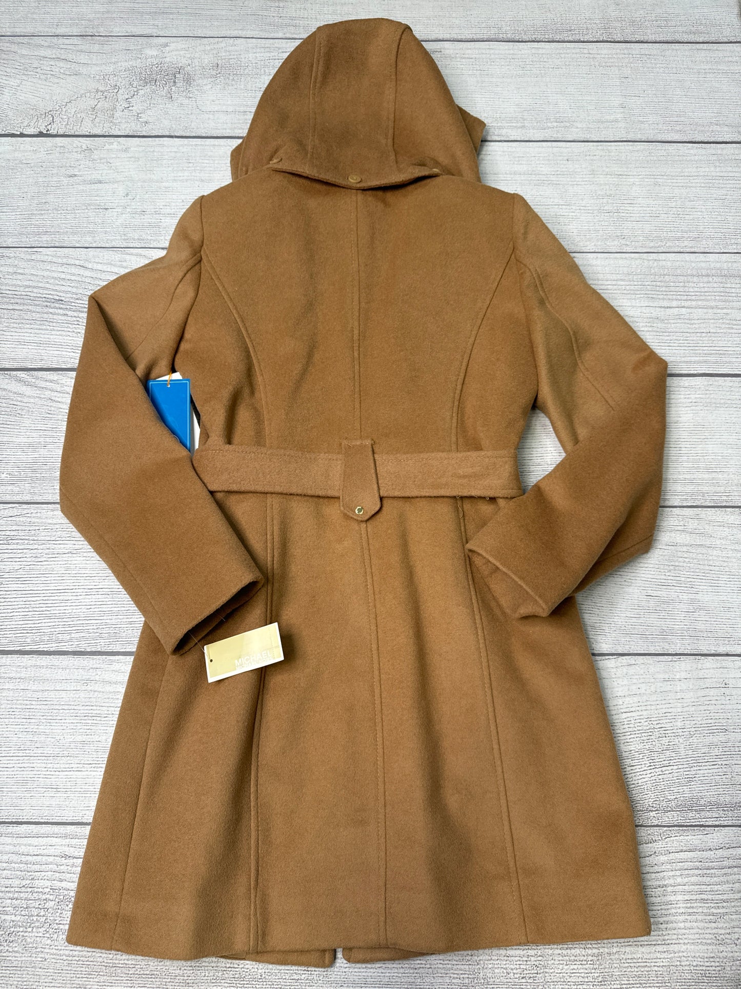 New! Coat Designer By Michael Kors In Tan, Size: S