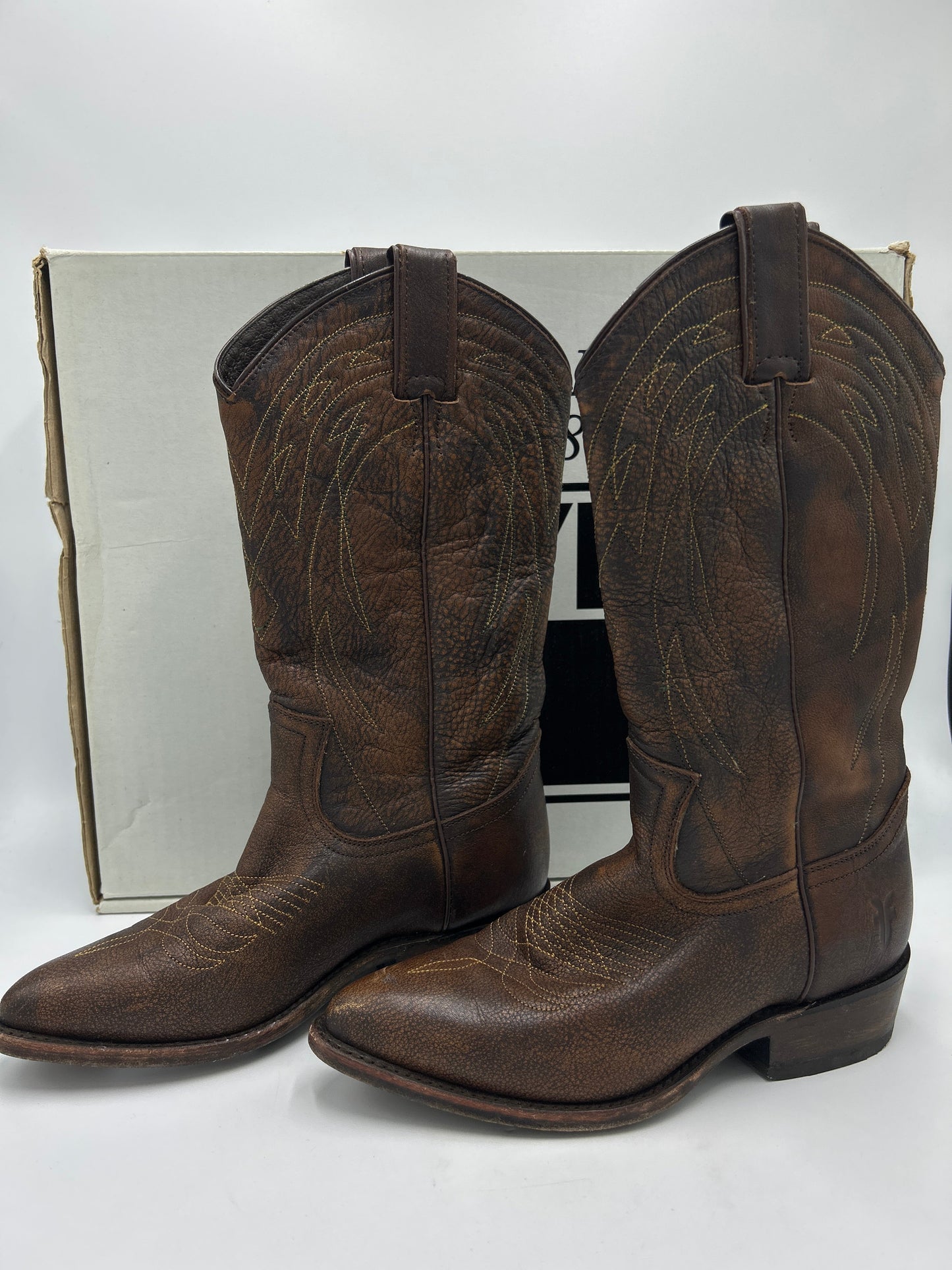 Frye Billy Pull On Boots By Frye In Brown, Size: 6