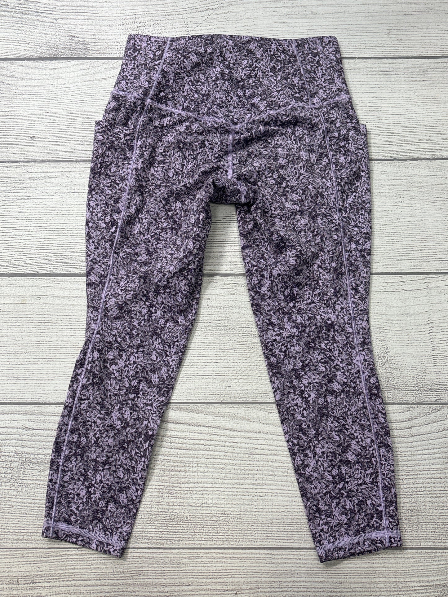 Athletic Capris By Athleta In Purple, Size: S