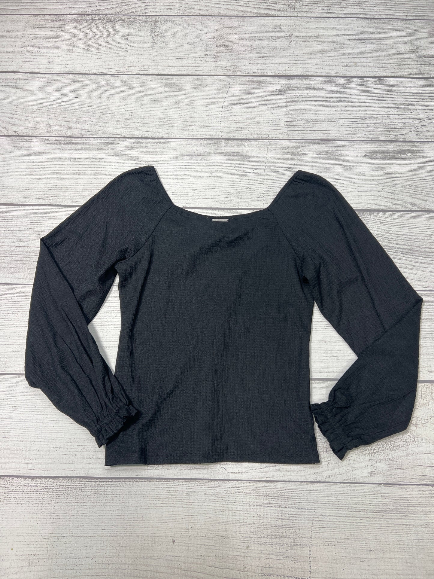 New! Top Long Sleeve Designer By Michael Kors In Black, Size: S