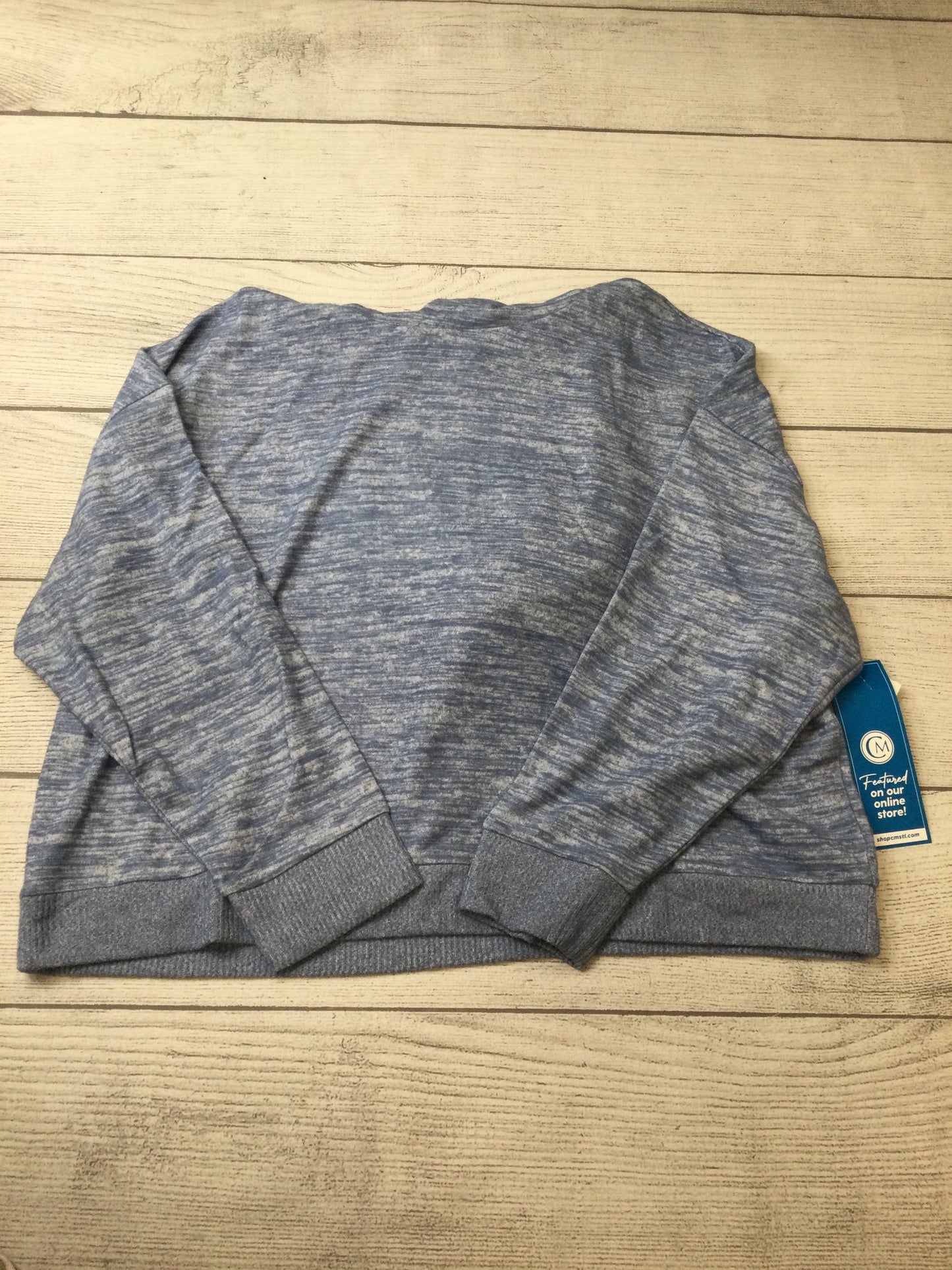 Top Long Sleeve By Gap In Blue, Size: Xxl