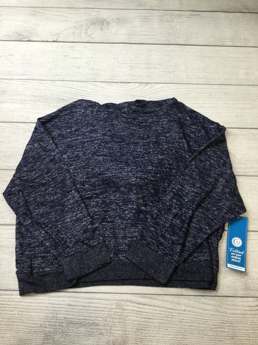 Top Long Sleeve By Gap In Blue, Size: Xxl