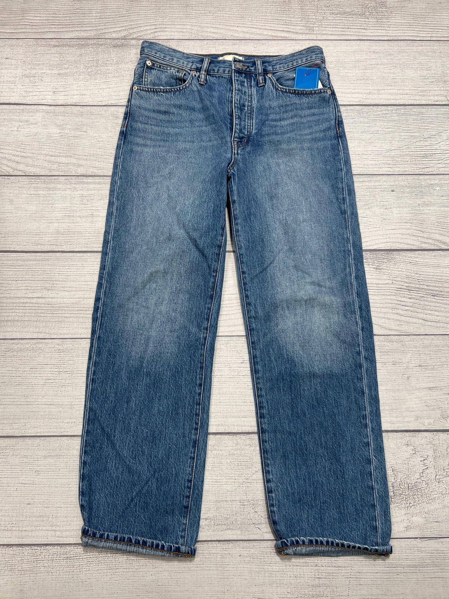 Jeans Boyfriend By Madewell In Blue, Size: 4