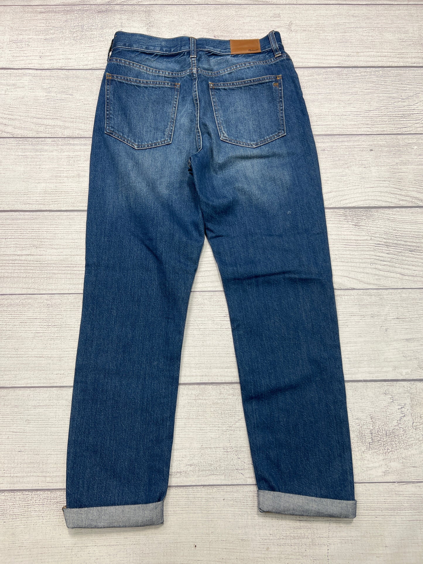 Jeans Boyfriend By Madewell In Blue, Size: 6