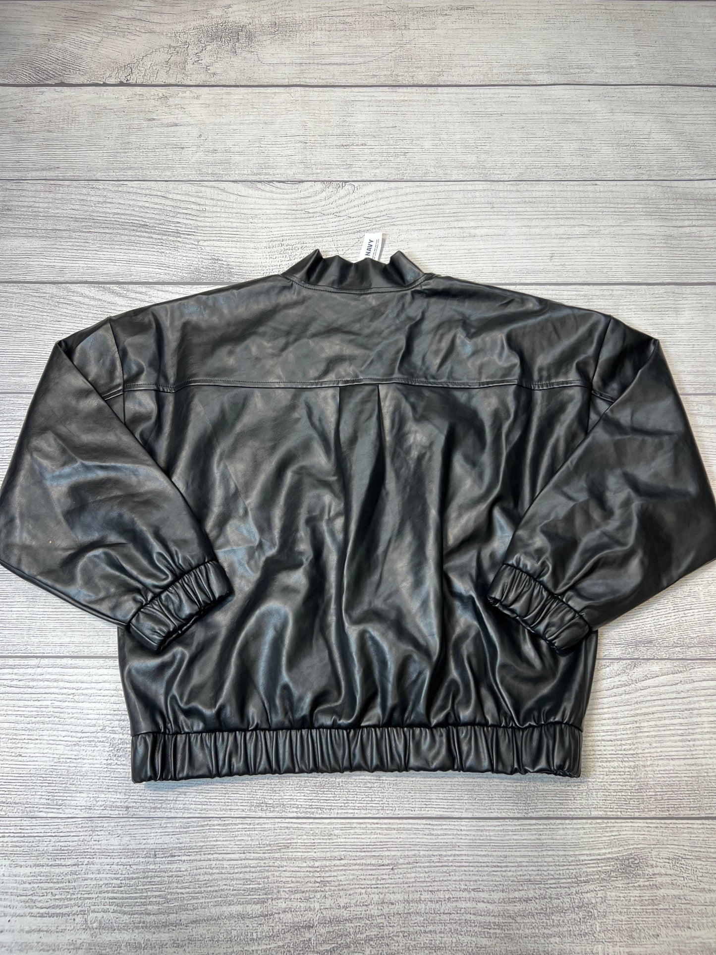 New! Jacket Leather By Old Navy In Black, Size: L