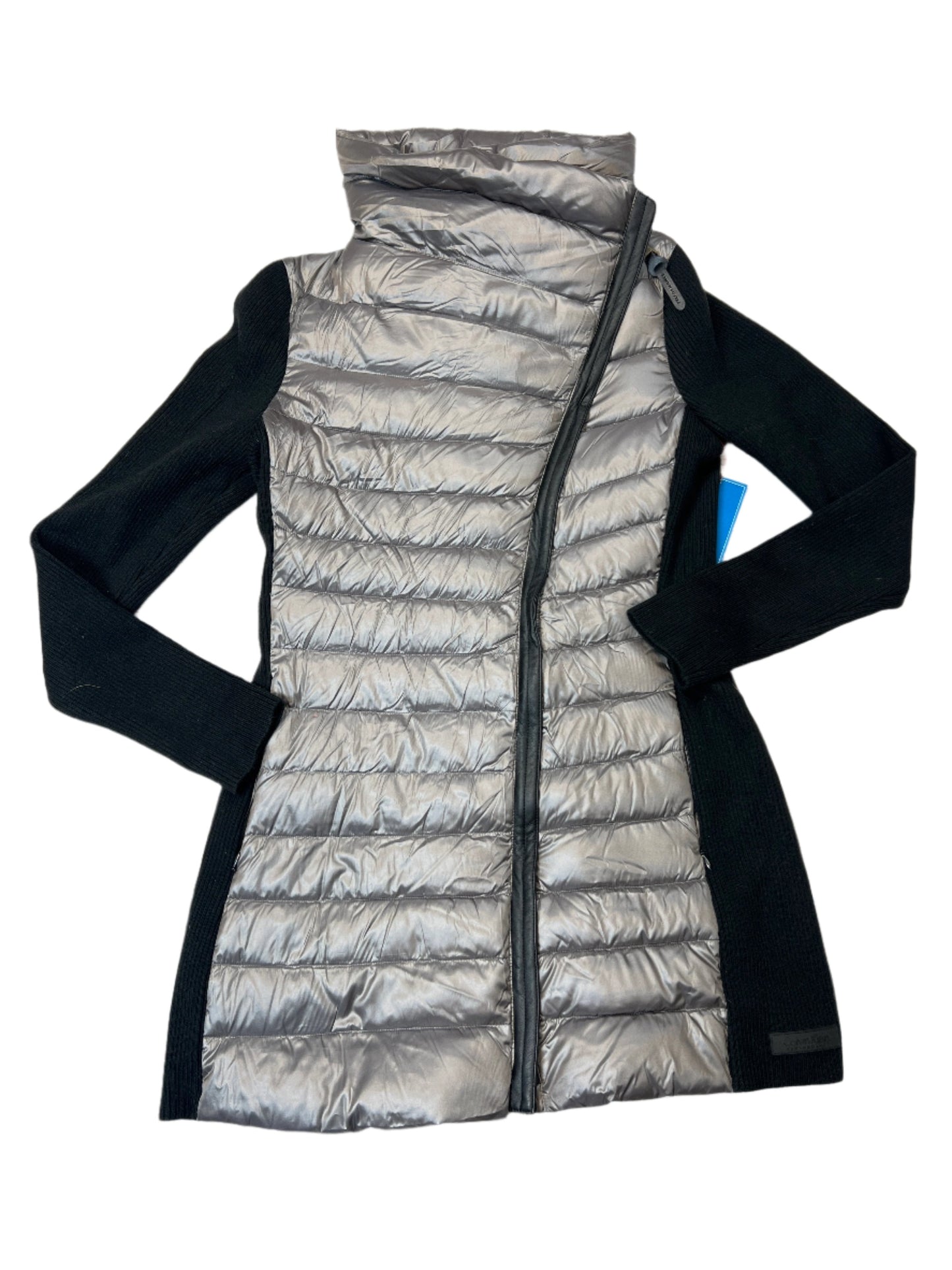 Coat Puffer & Quilted By Calvin Klein Performance In Grey, Size: S