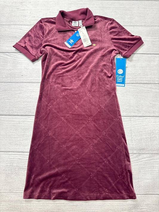 Athletic Dress By Adidas In Mauve, Size: L