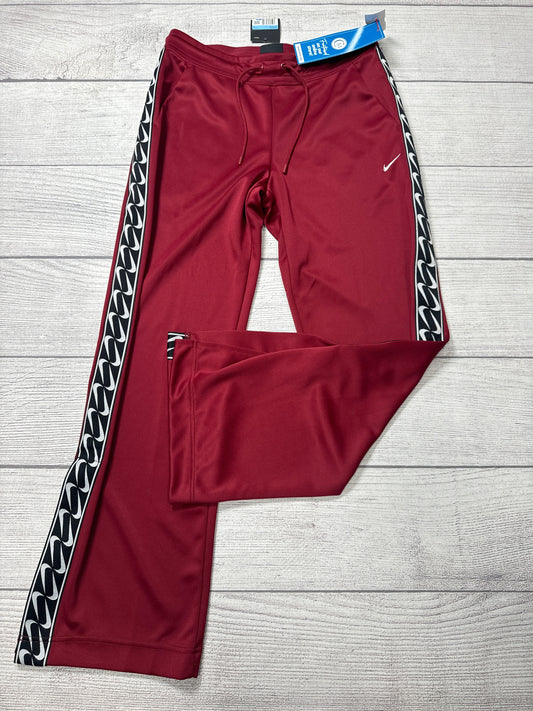 Athletic Pants By Nike Apparel In Red, Size: M