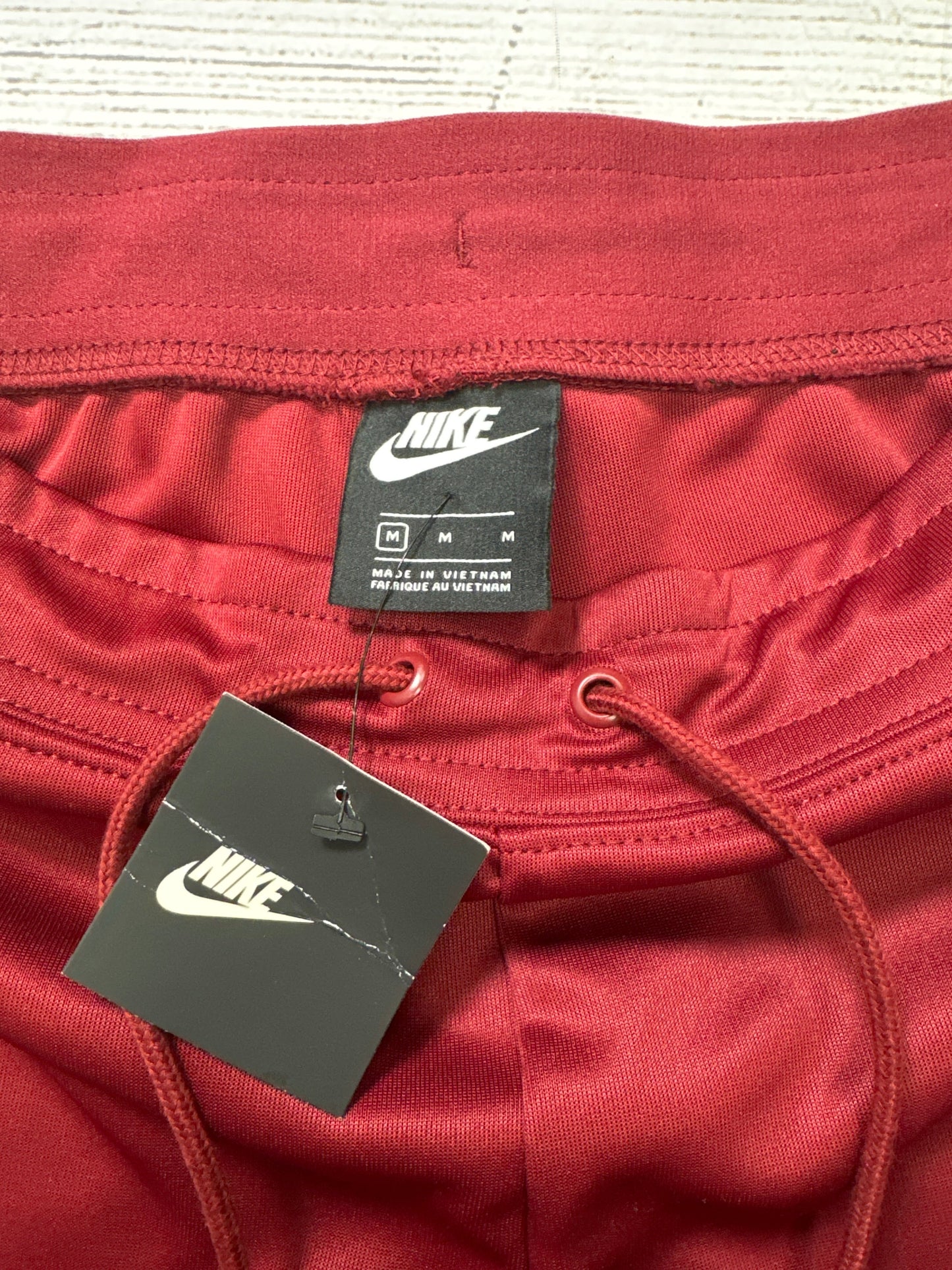 Athletic Pants By Nike Apparel In Red, Size: M