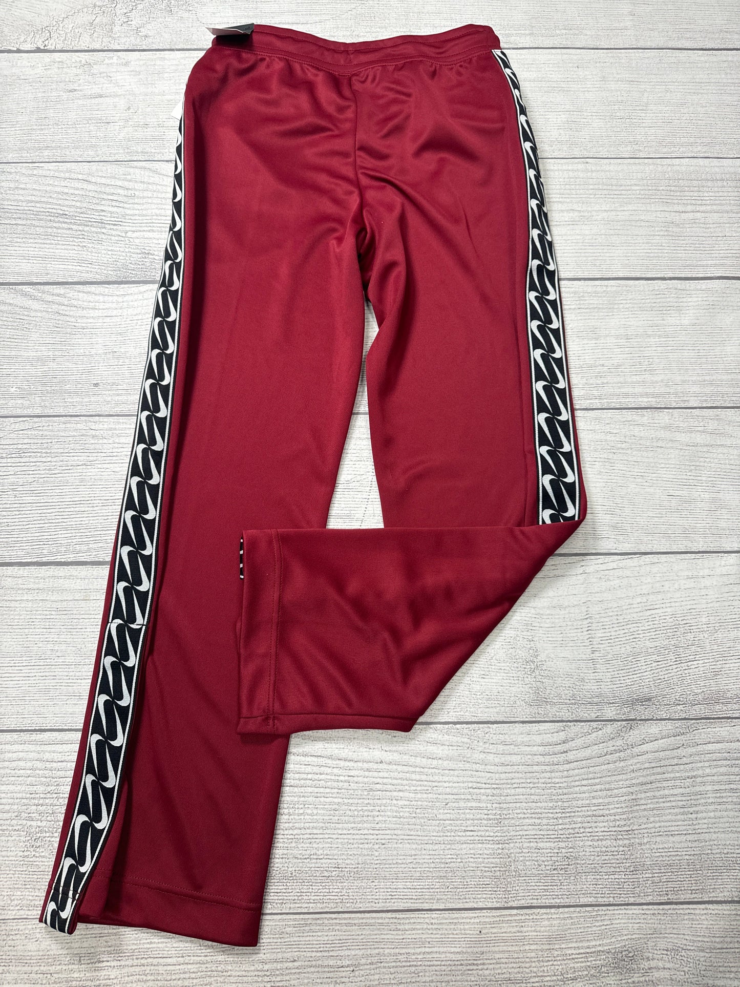 Athletic Pants By Nike Apparel In Red, Size: M