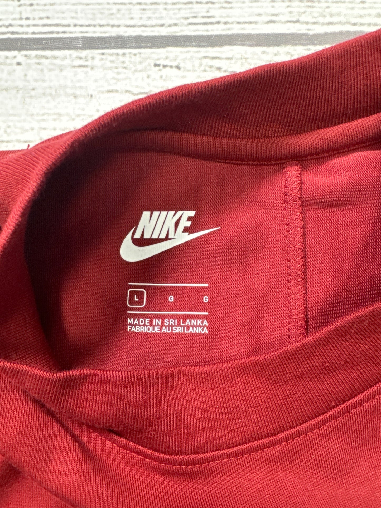 Bodysuit By Nike Apparel In Red, Size: L