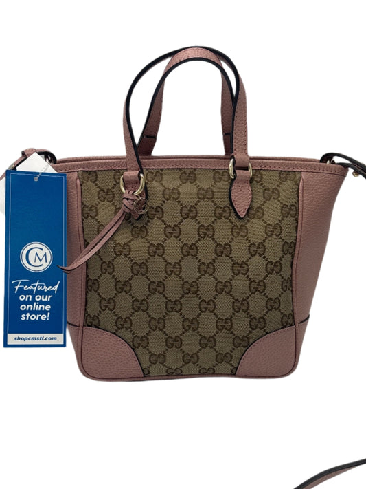 Gucci Bree Monogram Canvas Designer Luxury Handbag