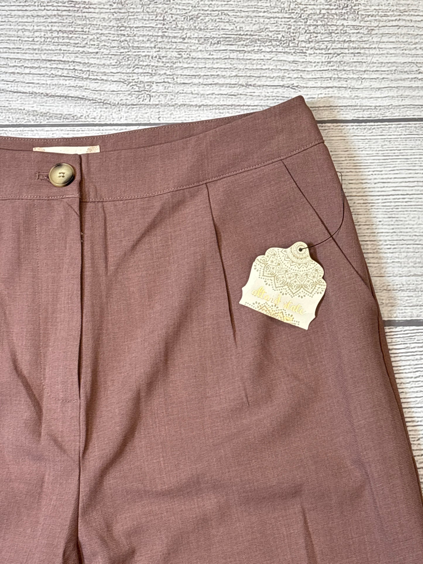 Pants Wide Leg By Altard State In Brown, Size: 12