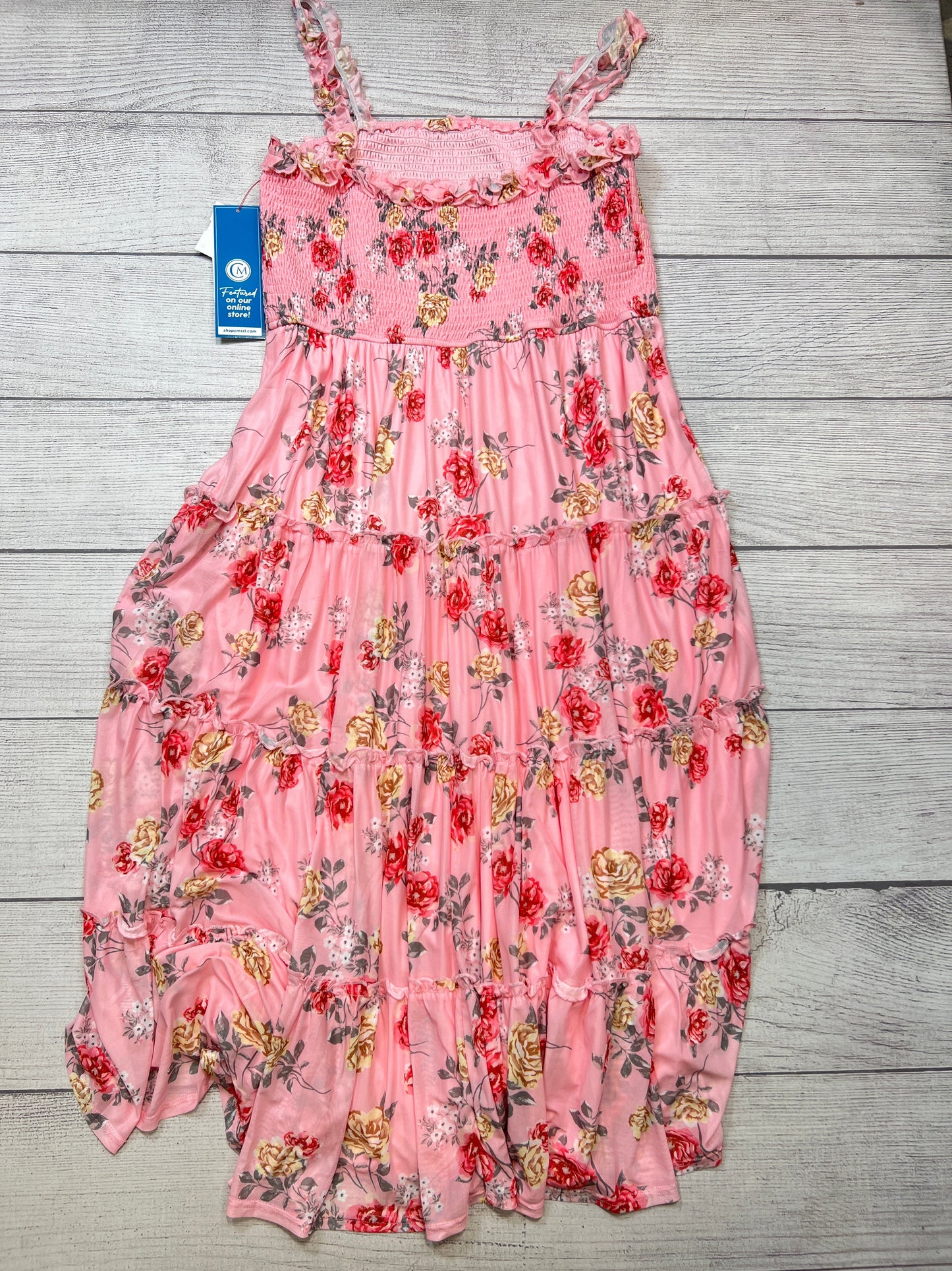 New! Dress Casual Maxi By Arula In Pink, Size: 1x