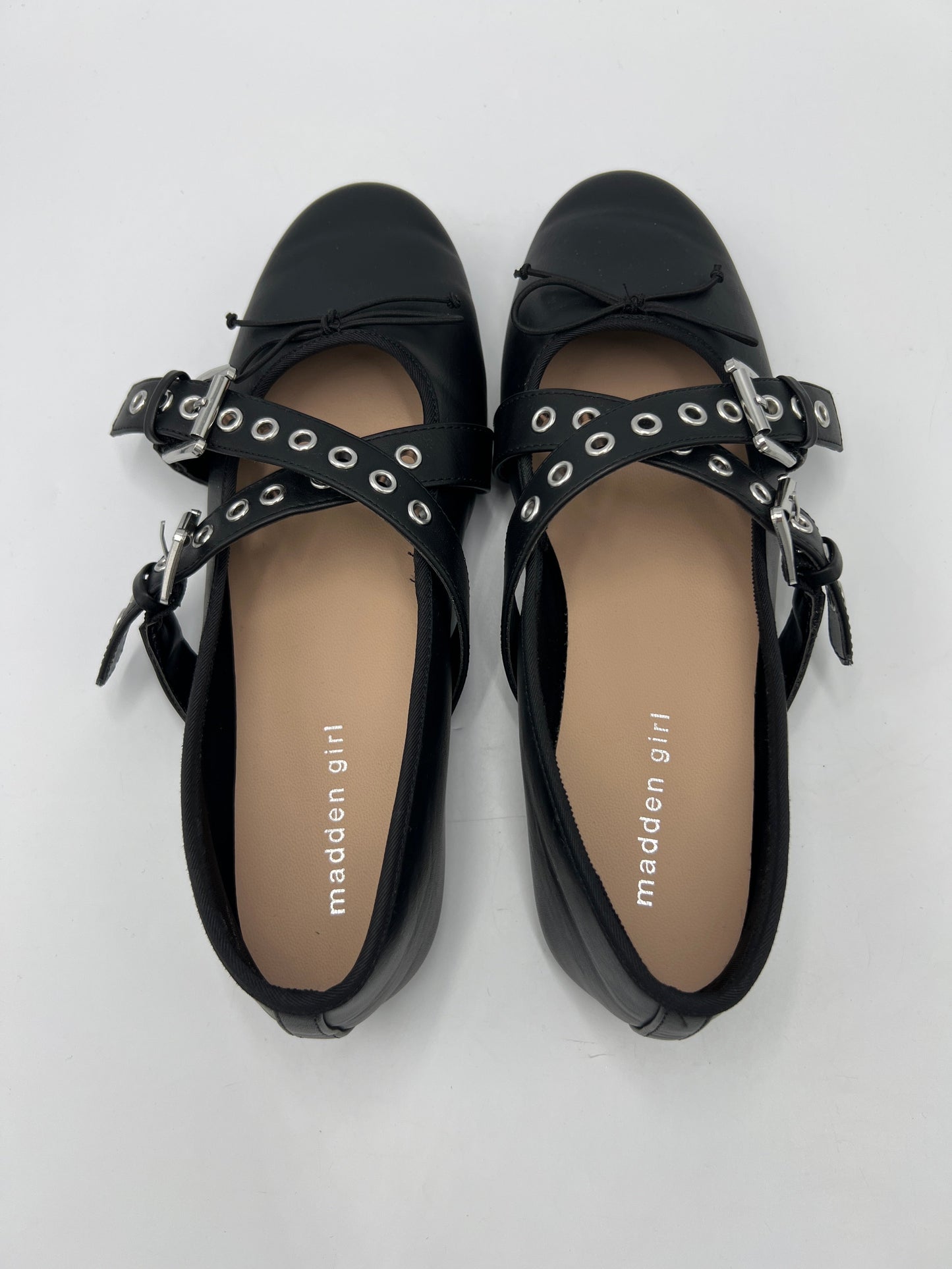 Shoes Flats By Madden Girl In Black, Size: 9.5