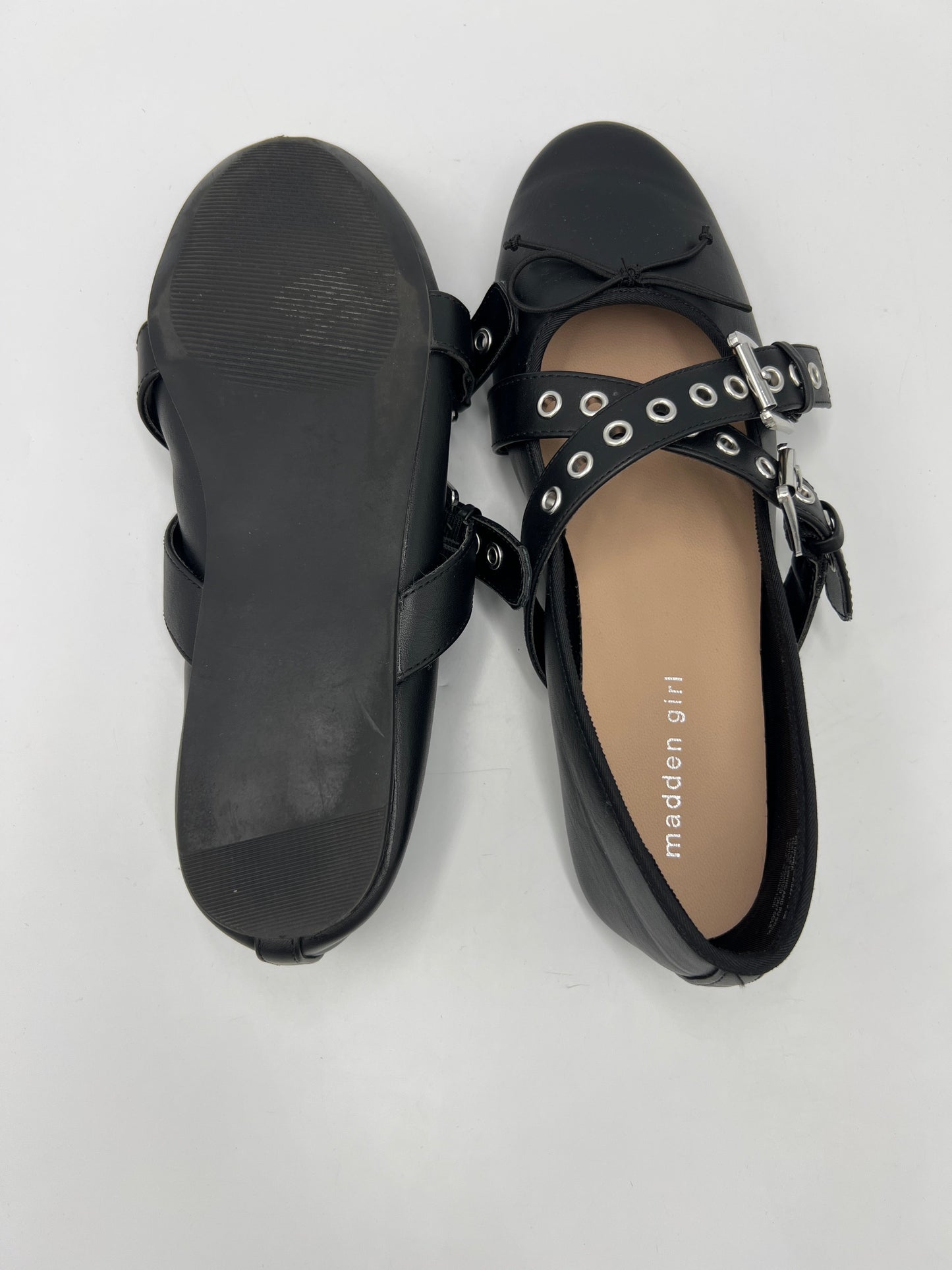 Shoes Flats By Madden Girl In Black, Size: 9.5