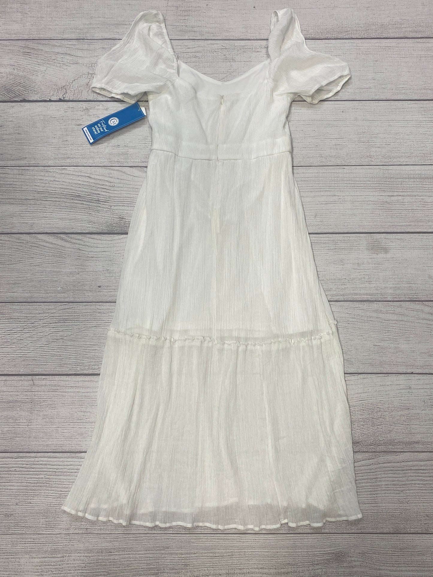 White Dress Casual Maxi Altard State, Size M