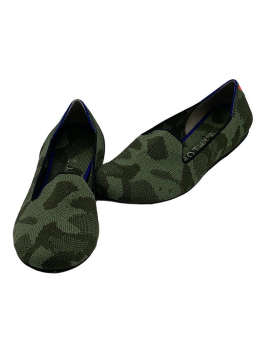 Shoes Designer By Rothys In Camouflage Print, Size: 6