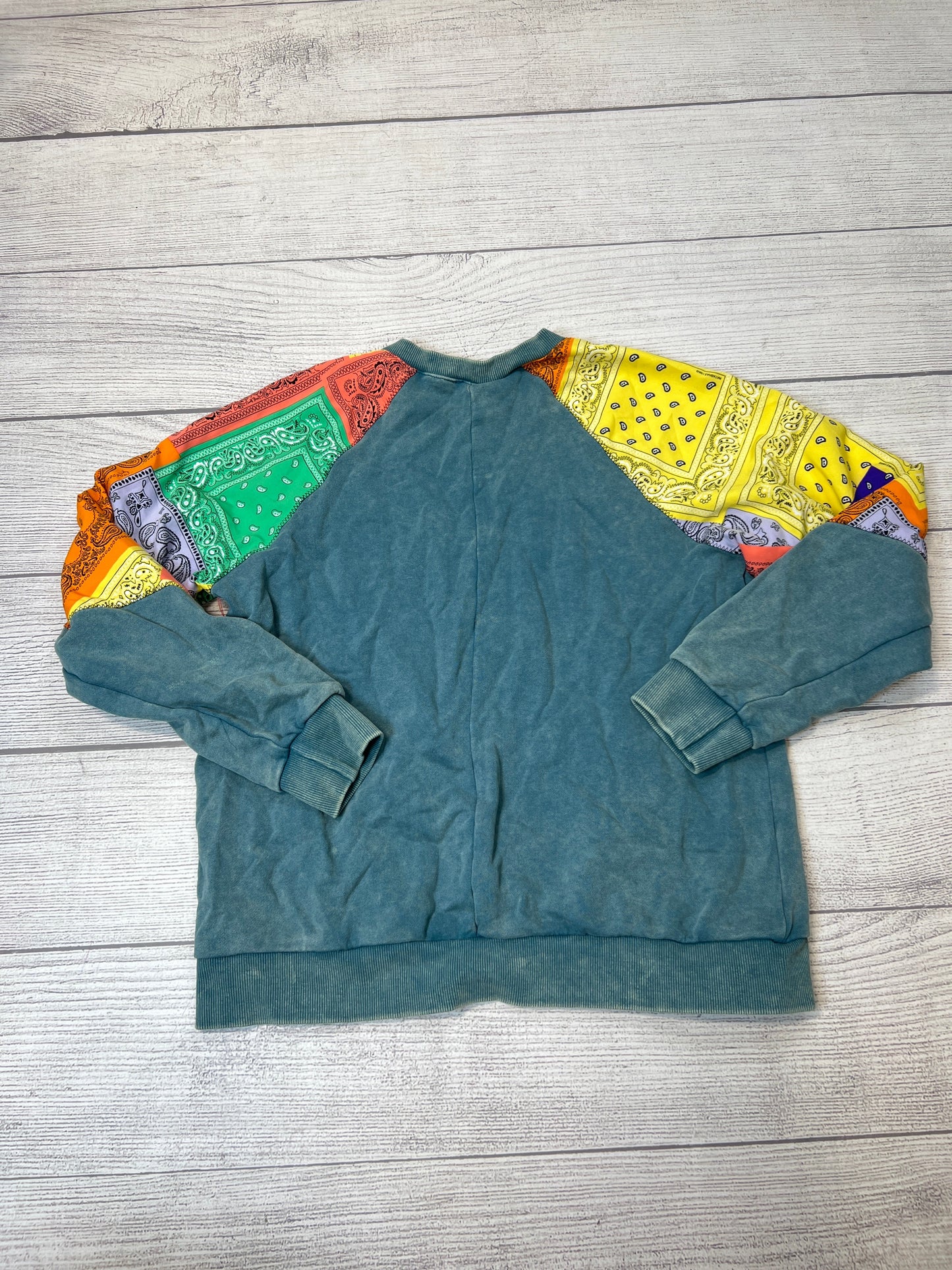 Top Long Sleeve By Easel In Multi-colored, Size: S