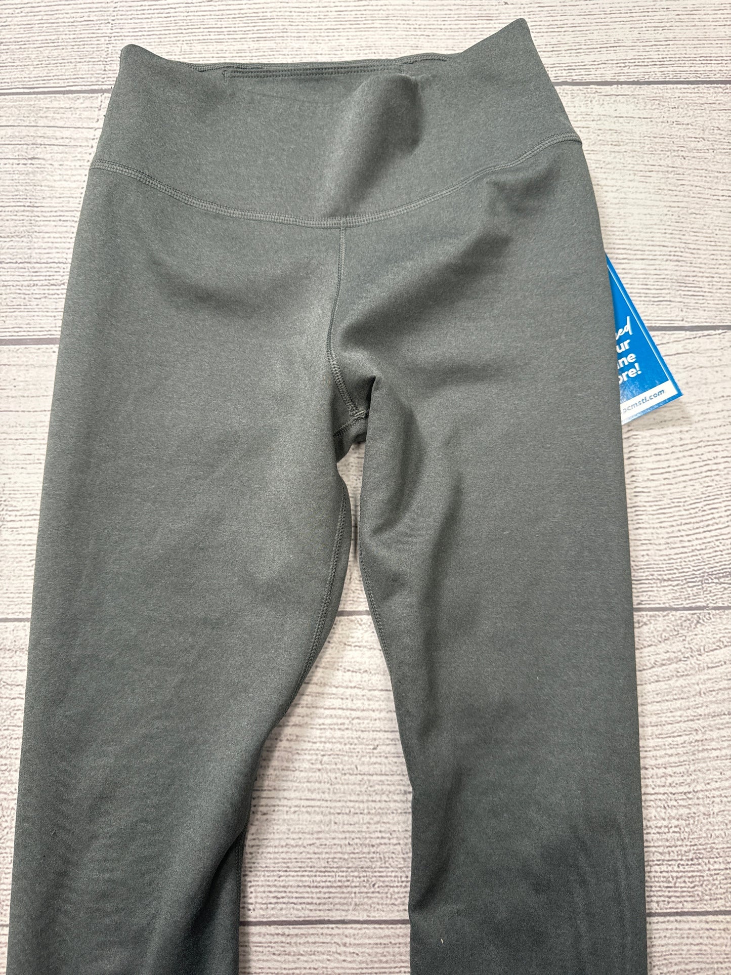 Athletic Leggings By Nike Apparel In Grey, Size: Xs