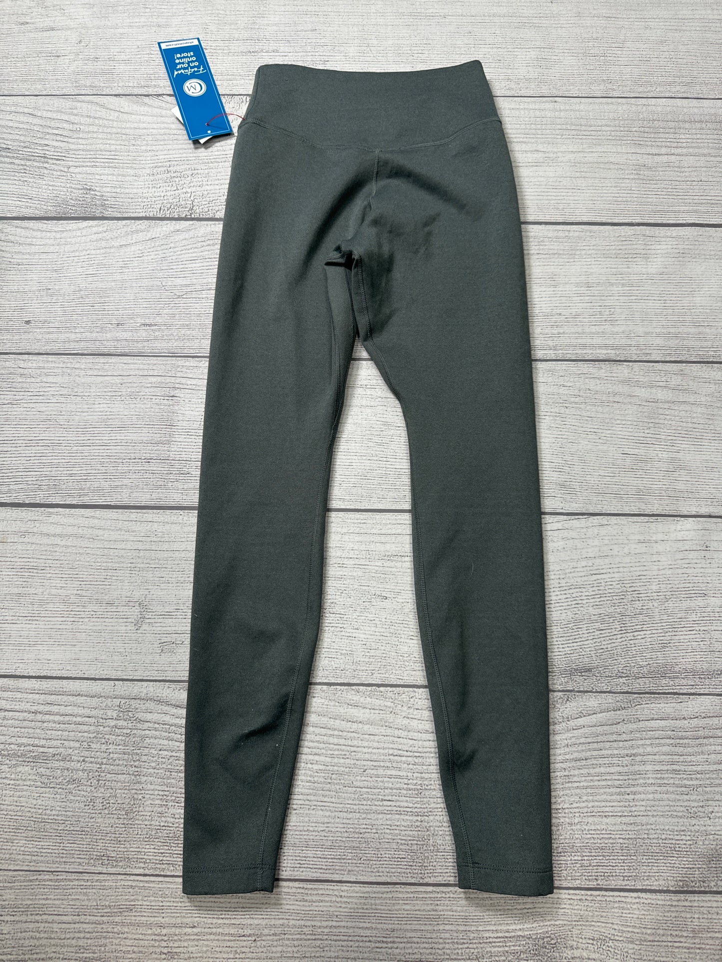 Athletic Leggings By Nike Apparel In Grey, Size: Xs