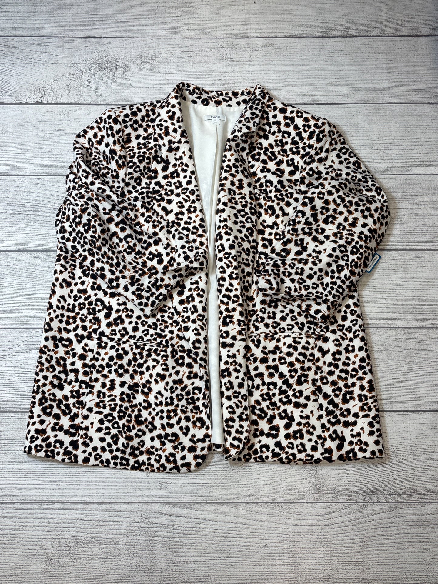 Blazer By Bar Iii In Animal Print, Size: 3x