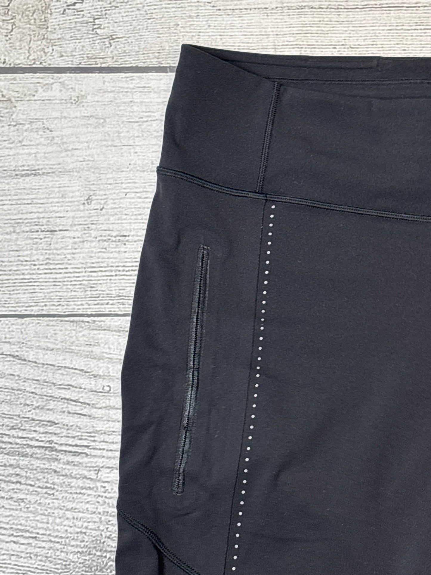 Athletic Leggings By Lululemon In Black, Size: 10