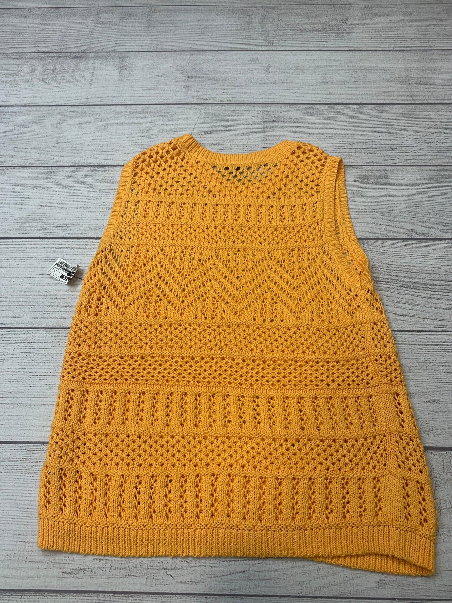 Orange Top Sleeveless Talbots, Size L