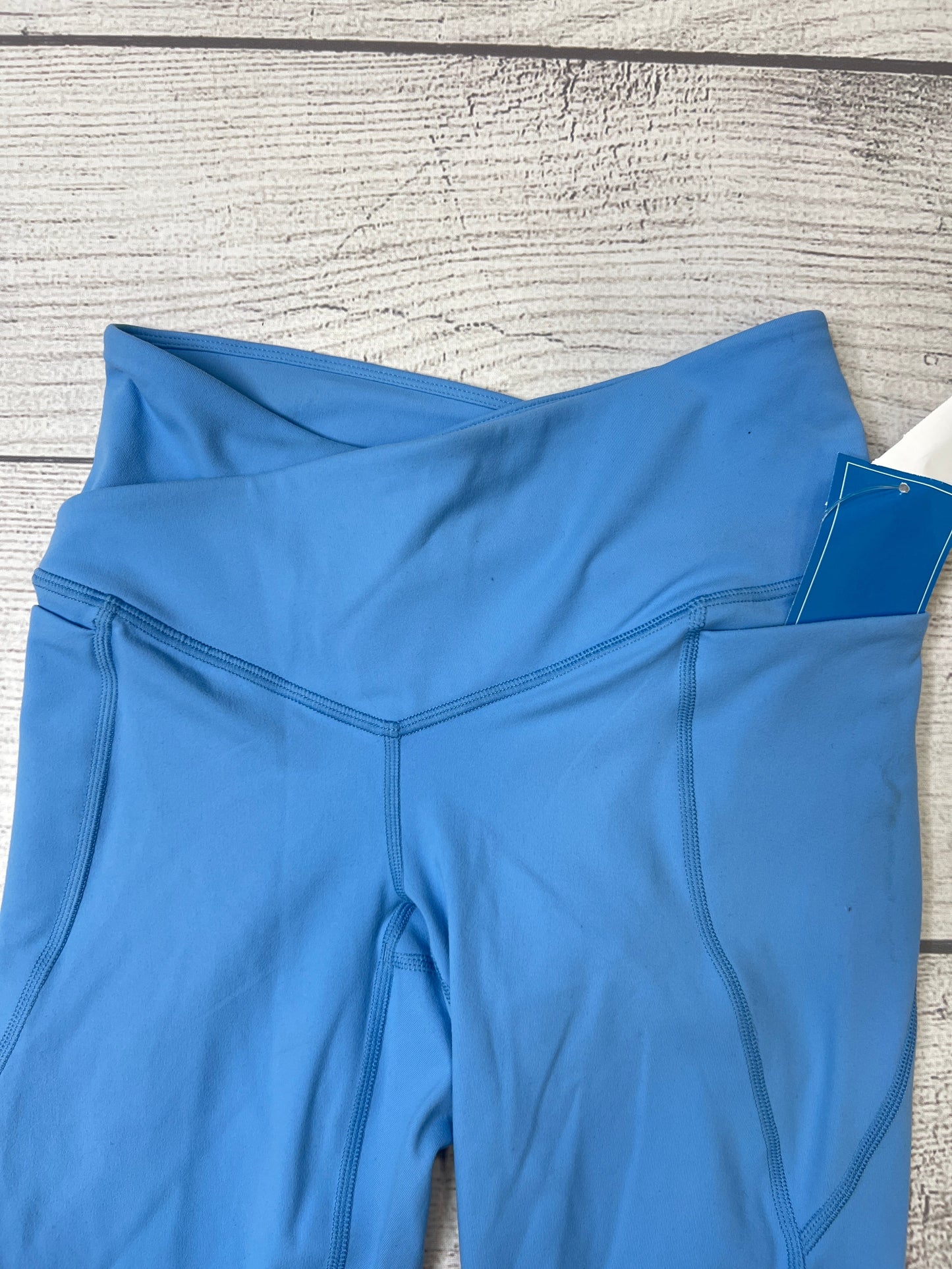 New! Blue Athletic Leggings Fabletics, Size Xxs