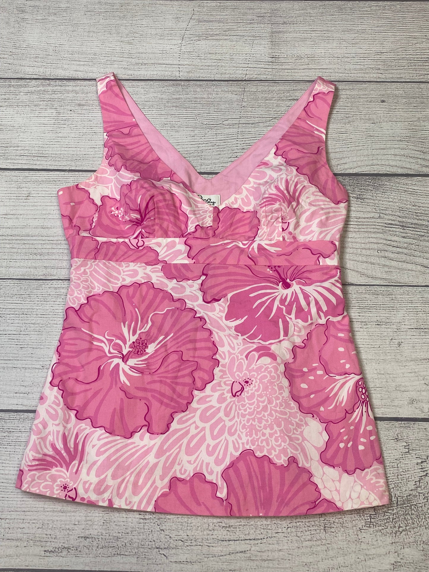 Pink Top Sleeveless Lilly Pulitzer, Size 6