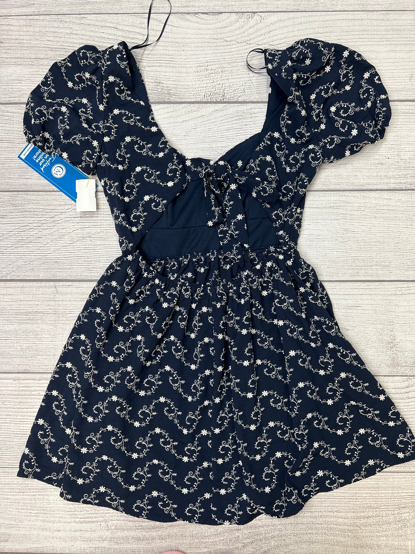 Dress Casual Short By Blue Rain In Navy, Size: M