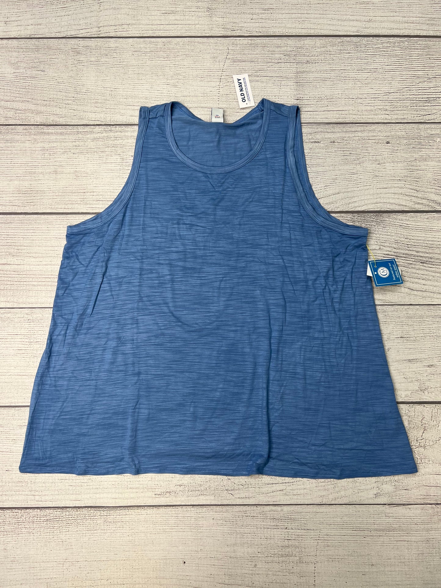 Athletic Tank Top By Old Navy In Blue, Size: Xl