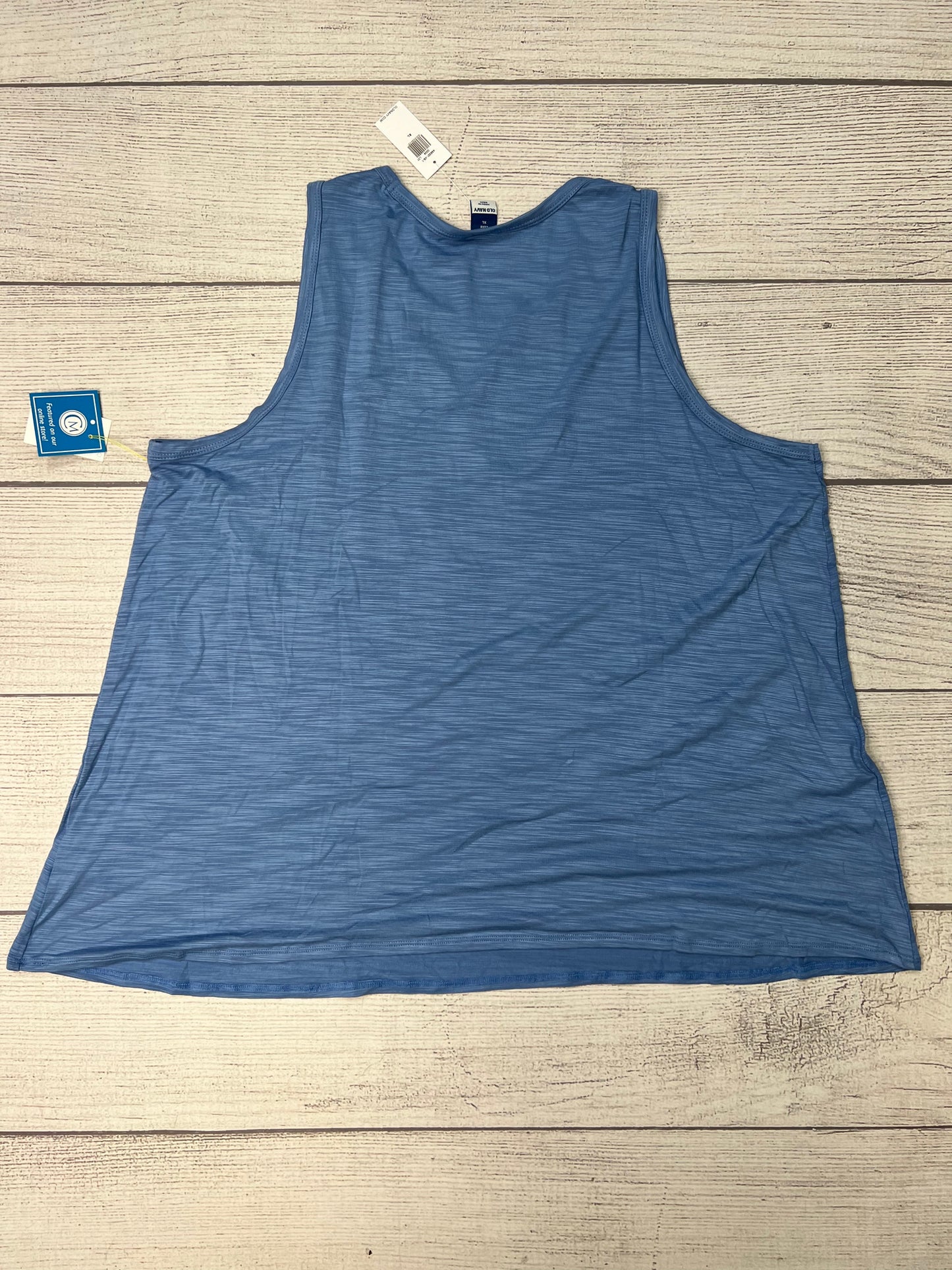 Athletic Tank Top By Old Navy In Blue, Size: Xl