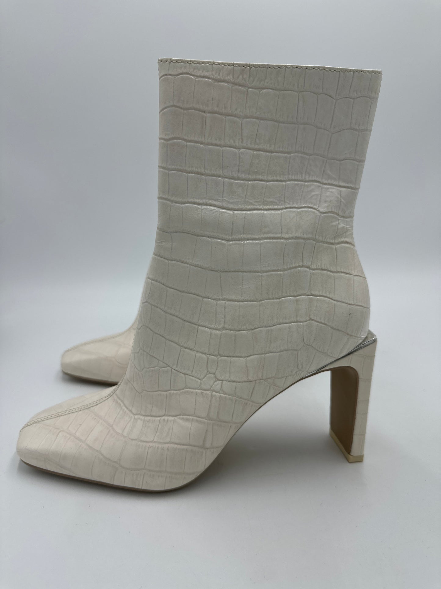 New! Boots Ankle Heels By Dolce Vita In White, Size: 8