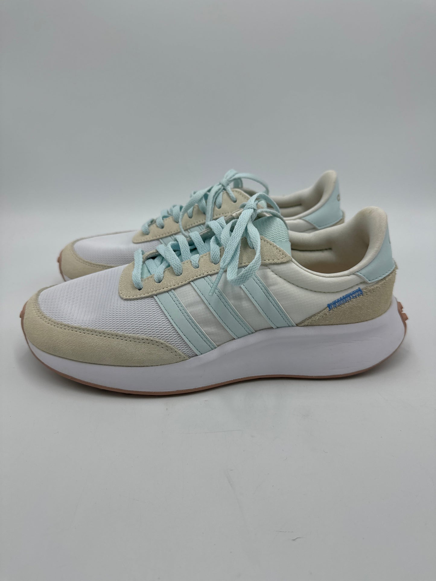 Shoes Athletic By Adidas In White, Size: 9