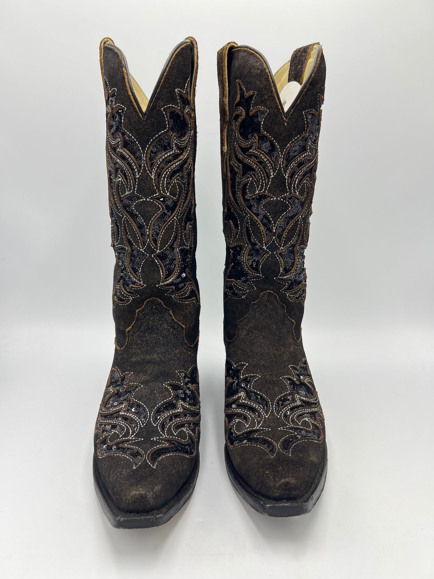 Boots Western By Corral In Brown, Size: 8