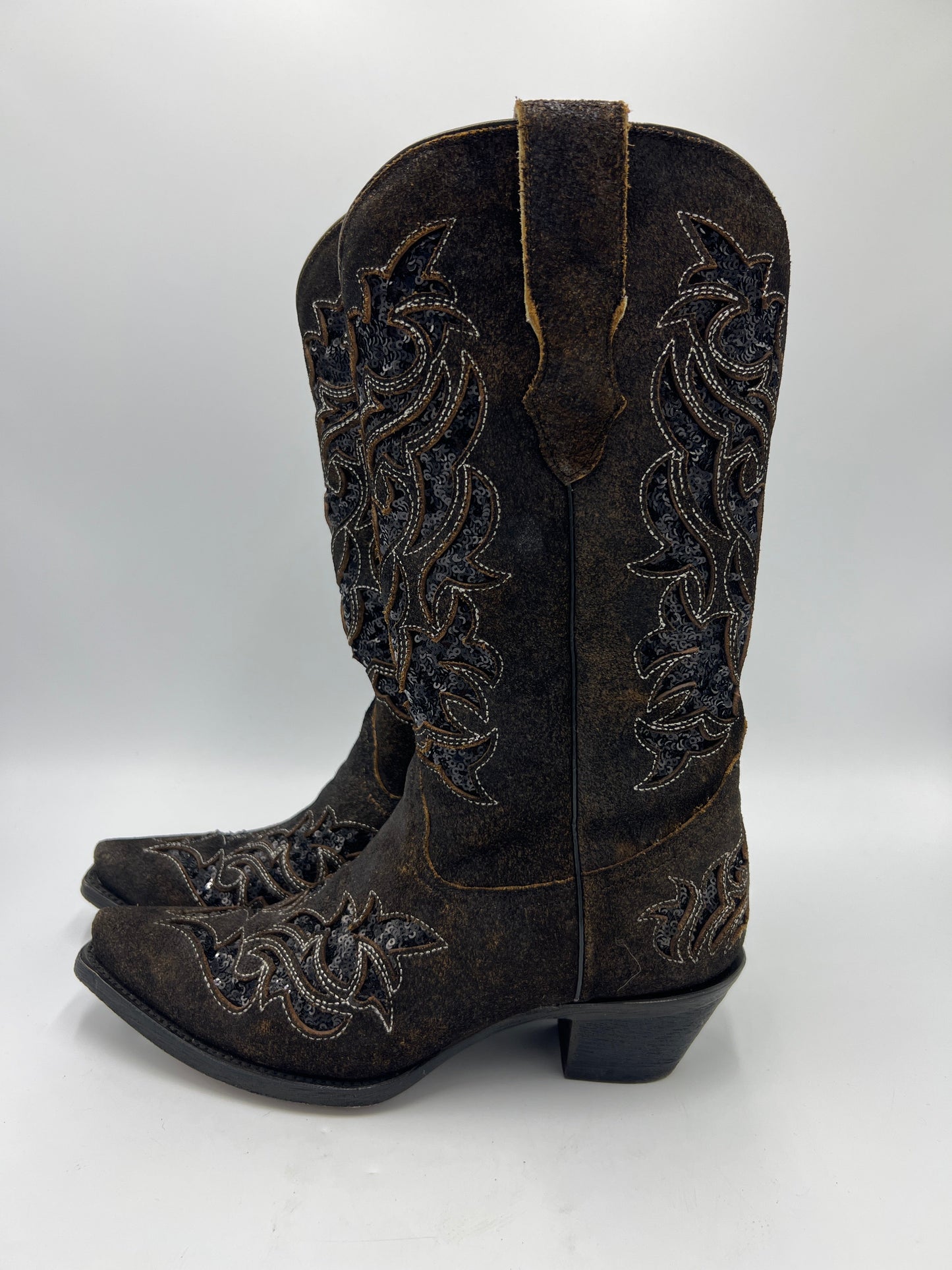 Boots Western By Corral In Brown, Size: 8