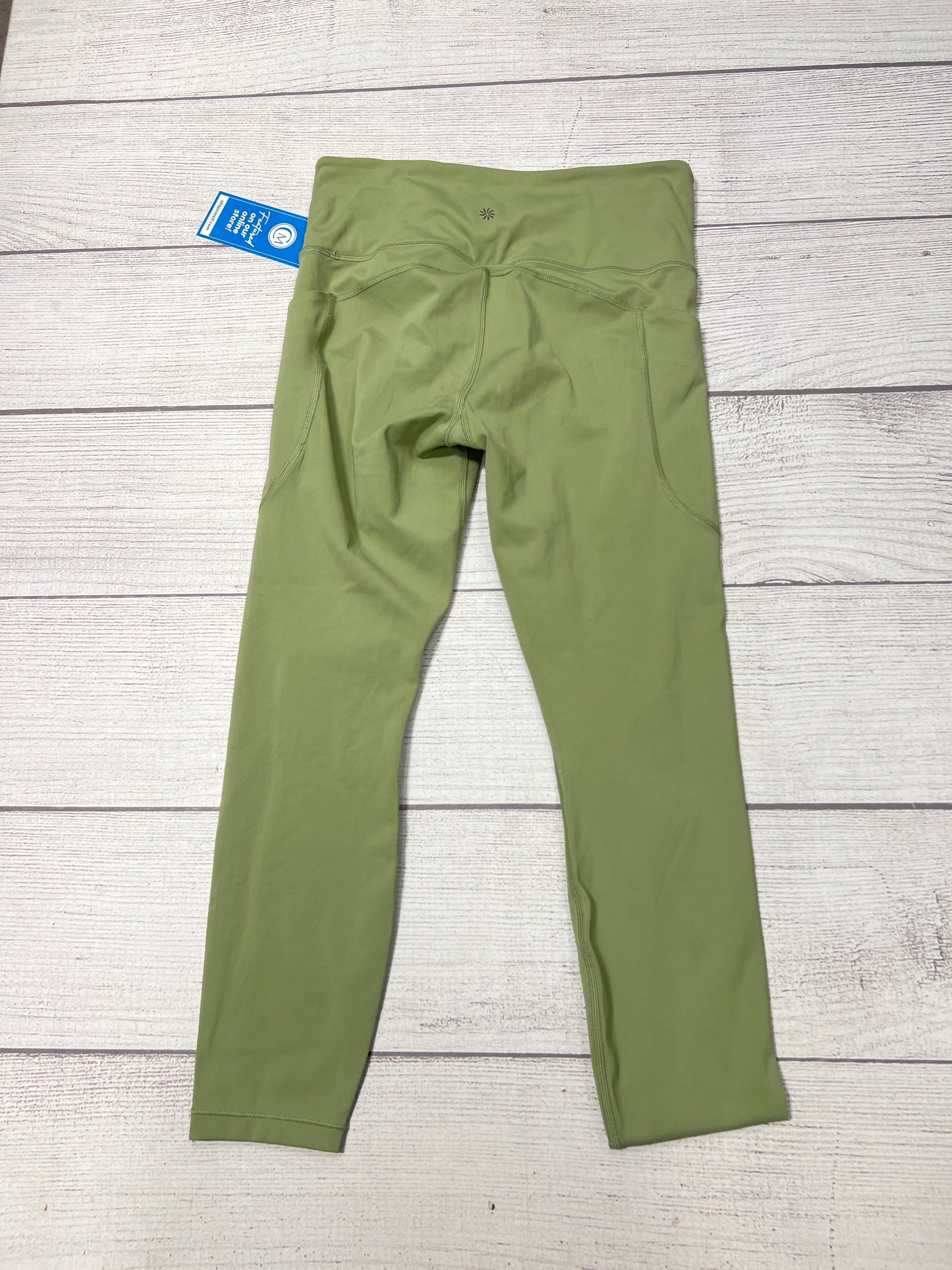 Athletic Capris By Athleta In Green, Size: M